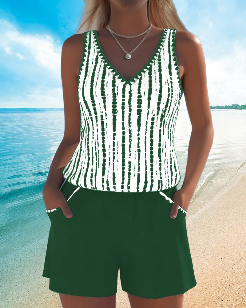 Olympe | Belly-Covering Swim Set
