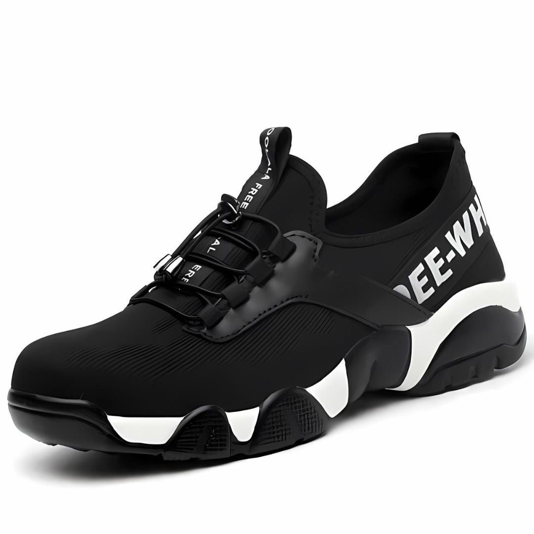 Chunky Knit-Lace Trainers | Lightweight Mesh | Street Style Sneakers