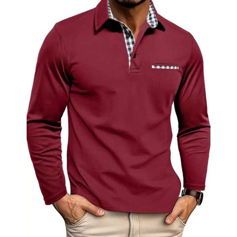 Callum | The Long-Sleeve Polo