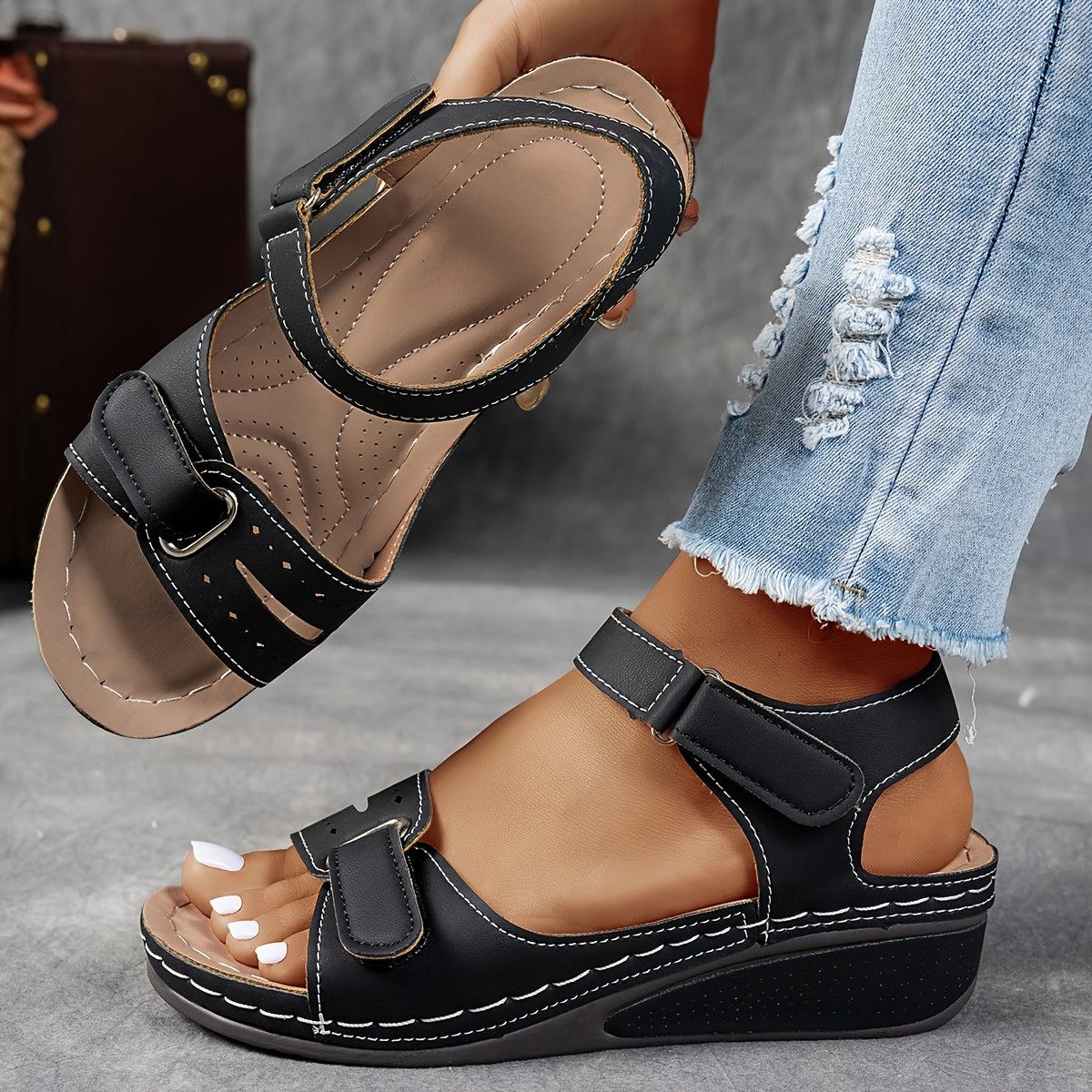 Janet | Adjustable Support Sandal