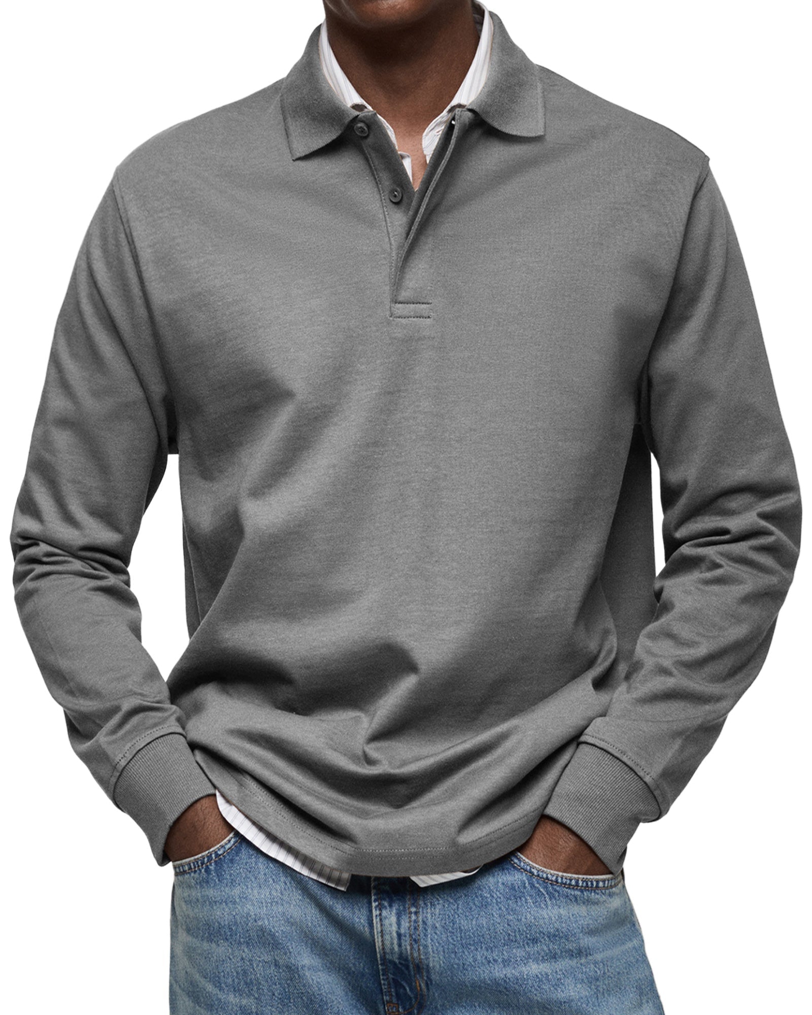 Fletcher | Refined Long Sleeve Polo