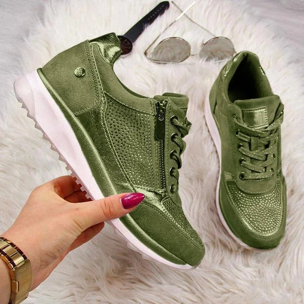 Sylvie Zip-Up Orthopedic Sneakers