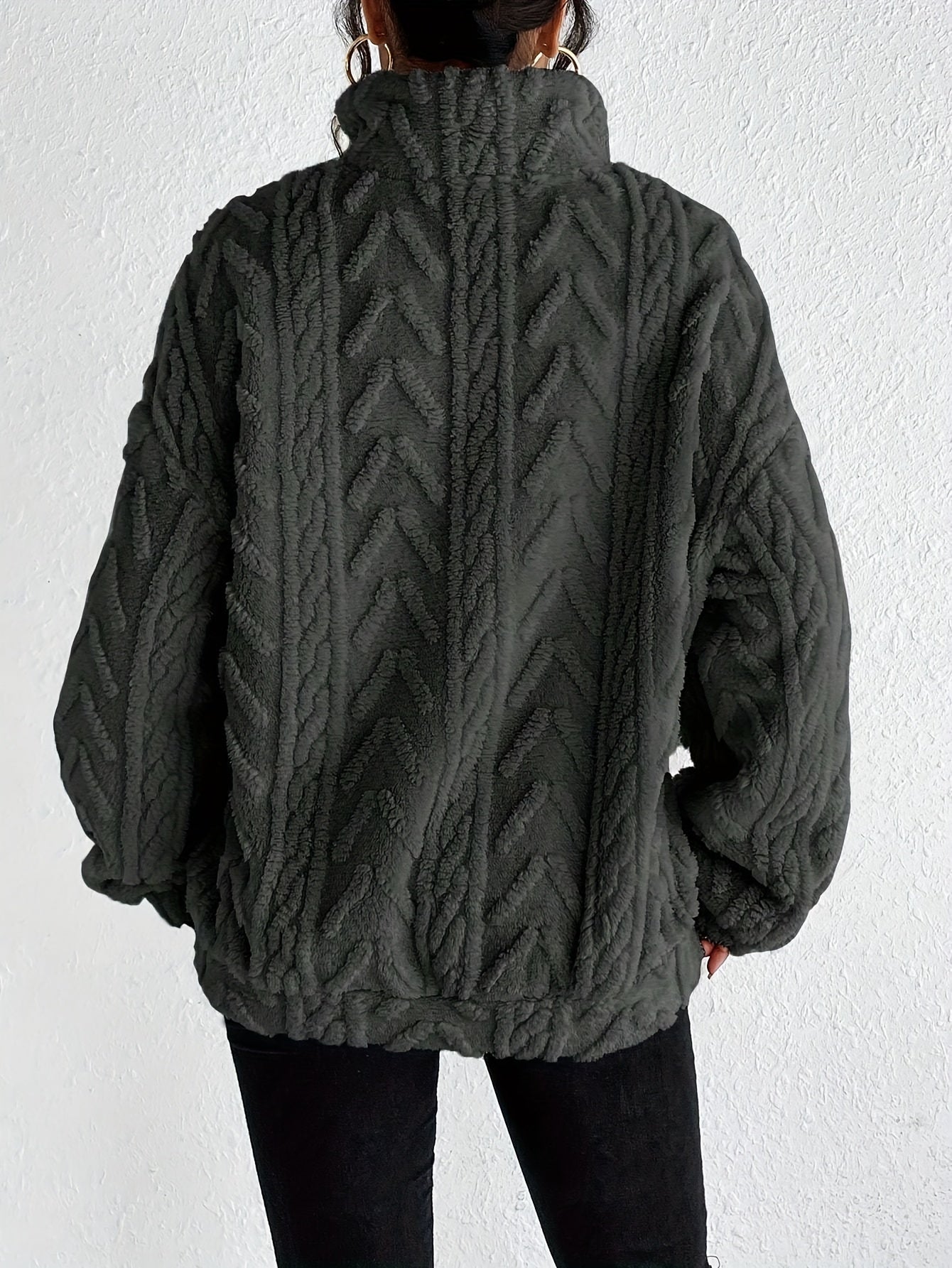 Zoe | Quarter-Zip Sweater
