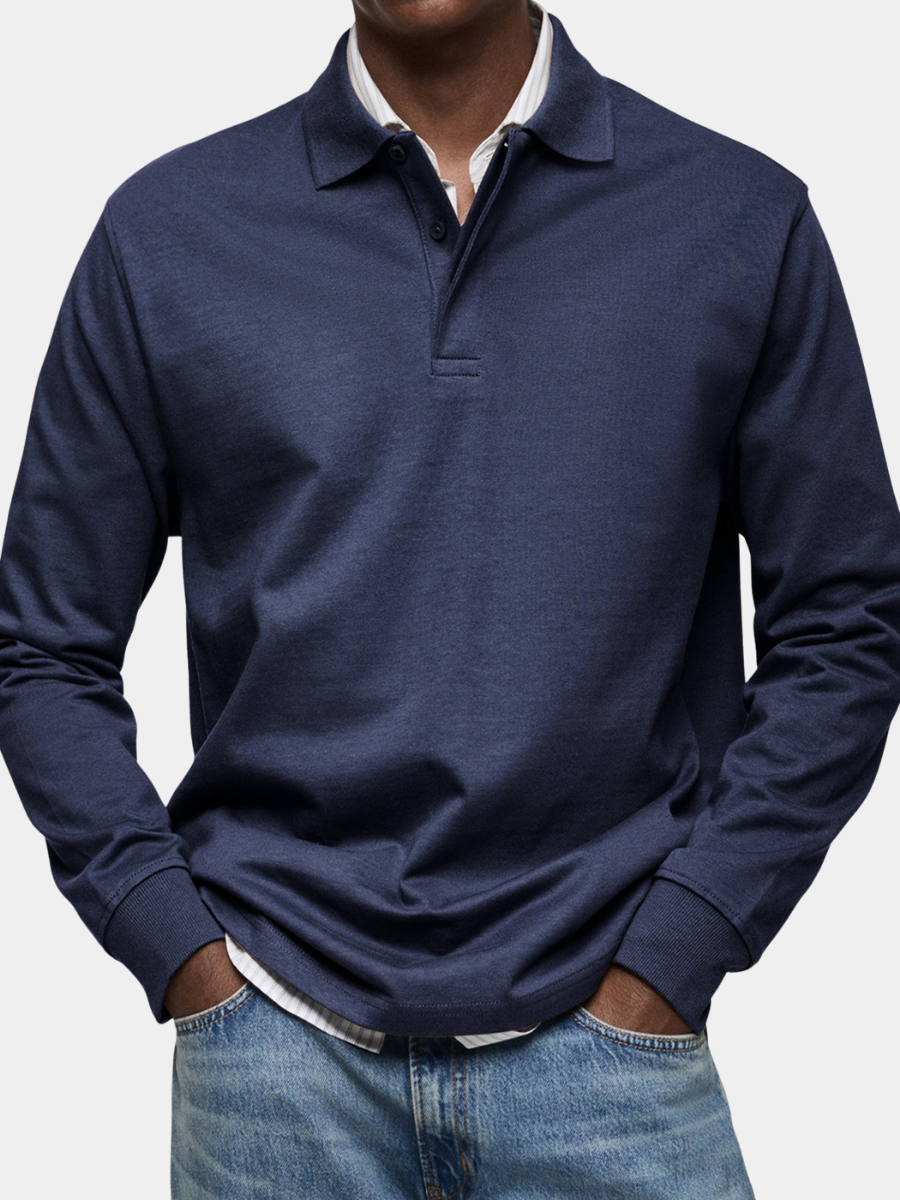 Fletcher | Refined Long Sleeve Polo