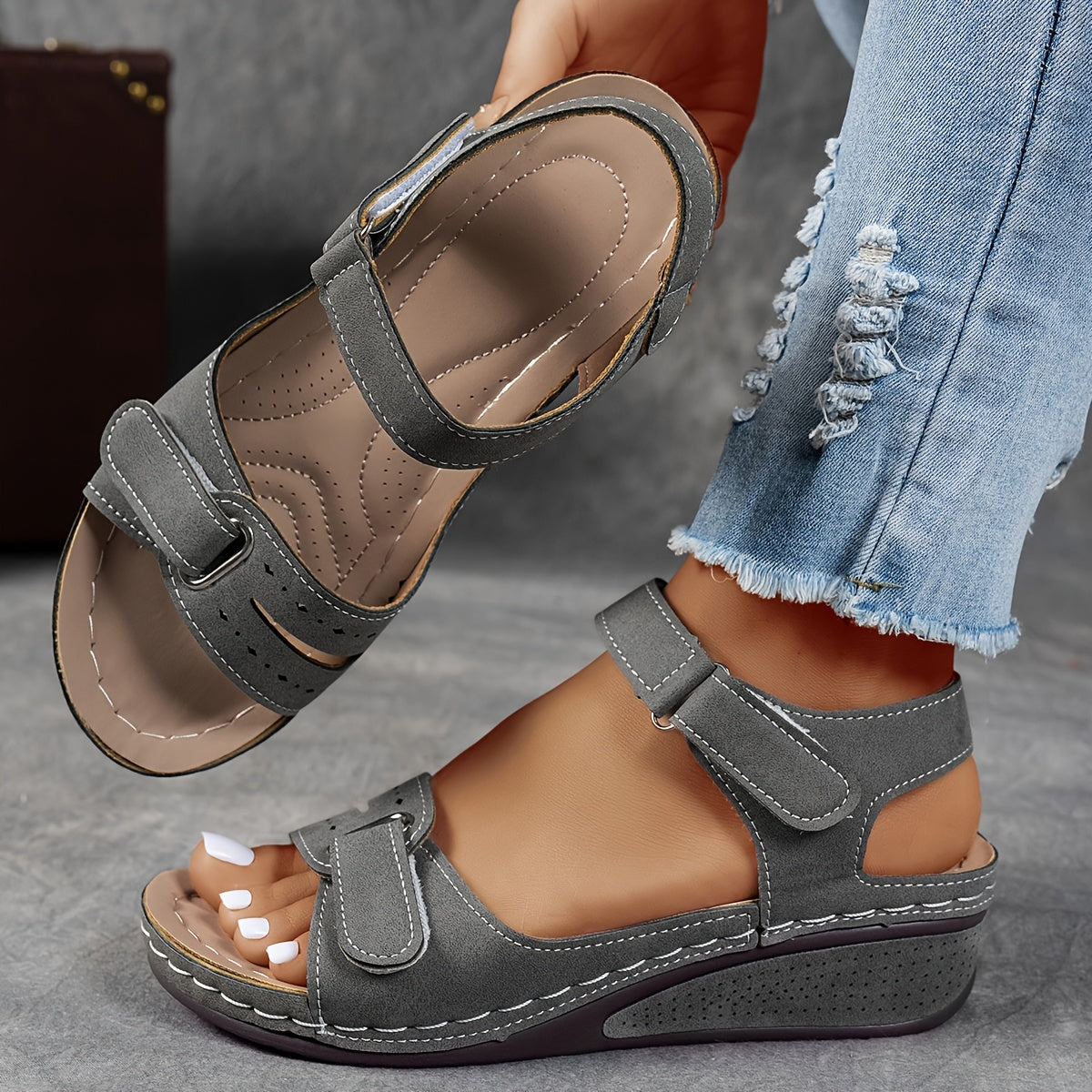 Janet | Adjustable Support Sandal