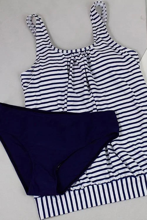 Harbour | Flattering Striped Swim Set