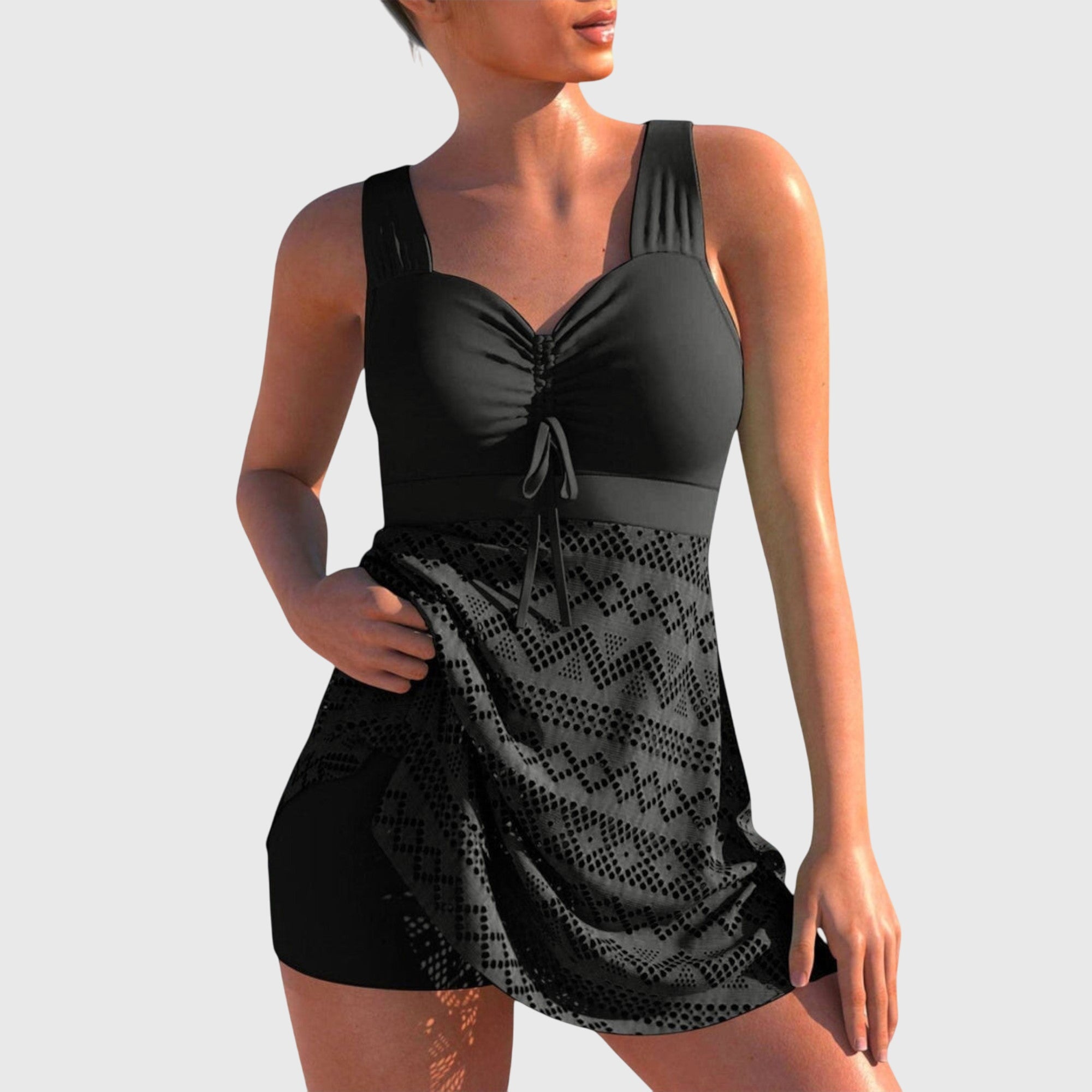 Nadine | Skirted Swim Dress