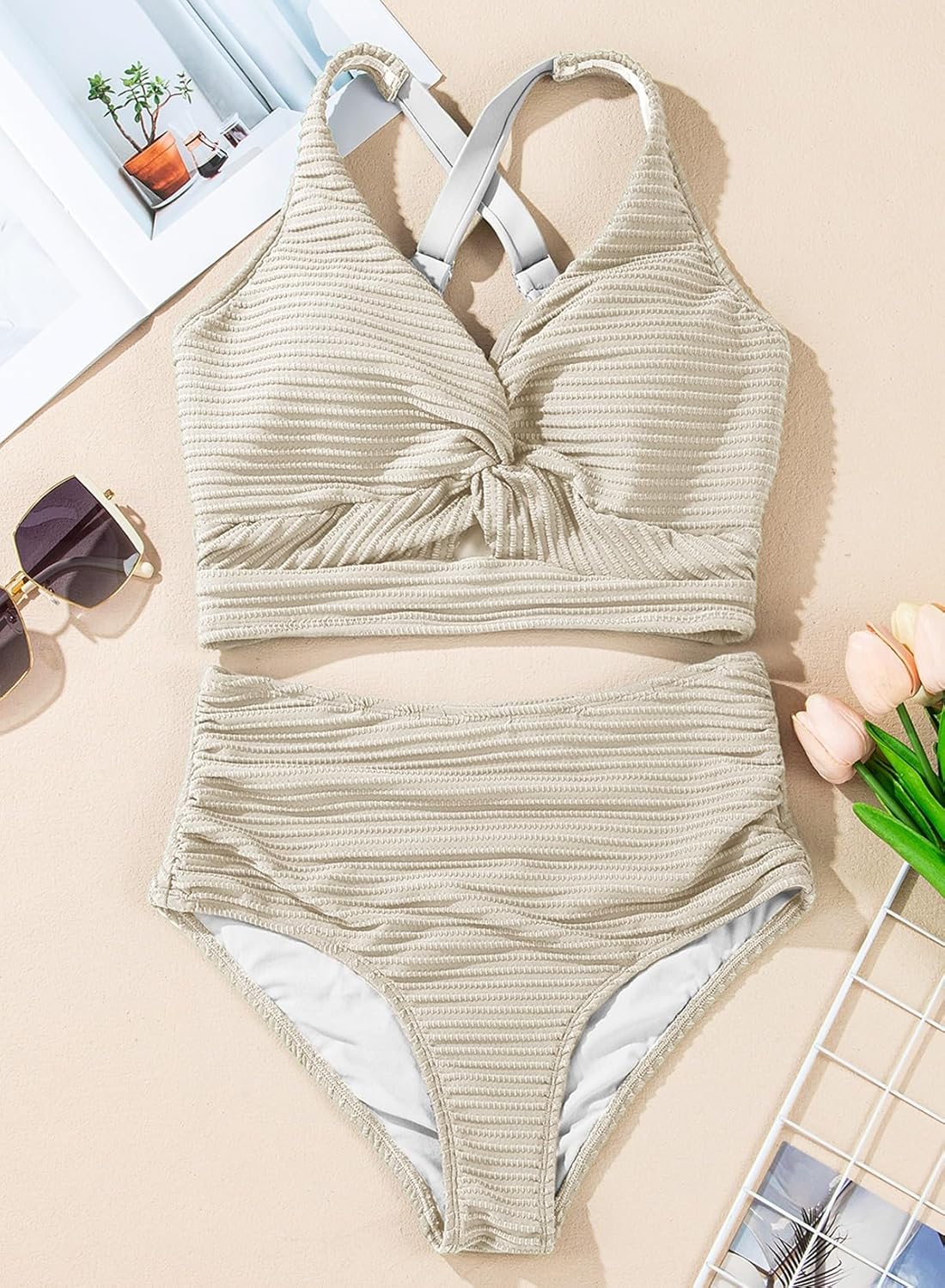 Angèle | High-Waist Bikini Set