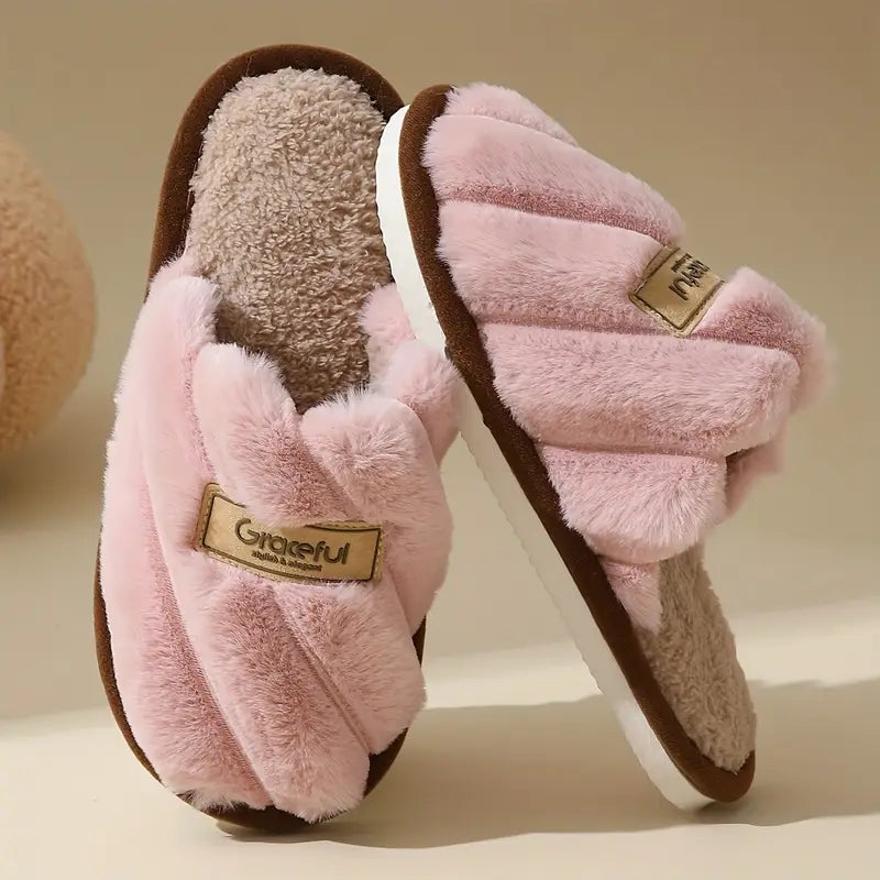 Verona Faux Fur Slides