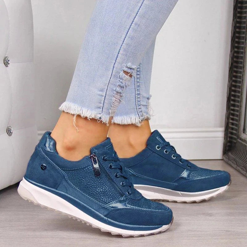 Sylvie Zip-Up Orthopedic Sneakers