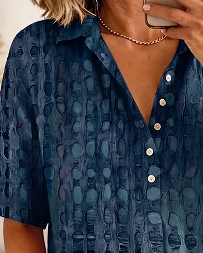 Prudence | Elegant Collar Blouse