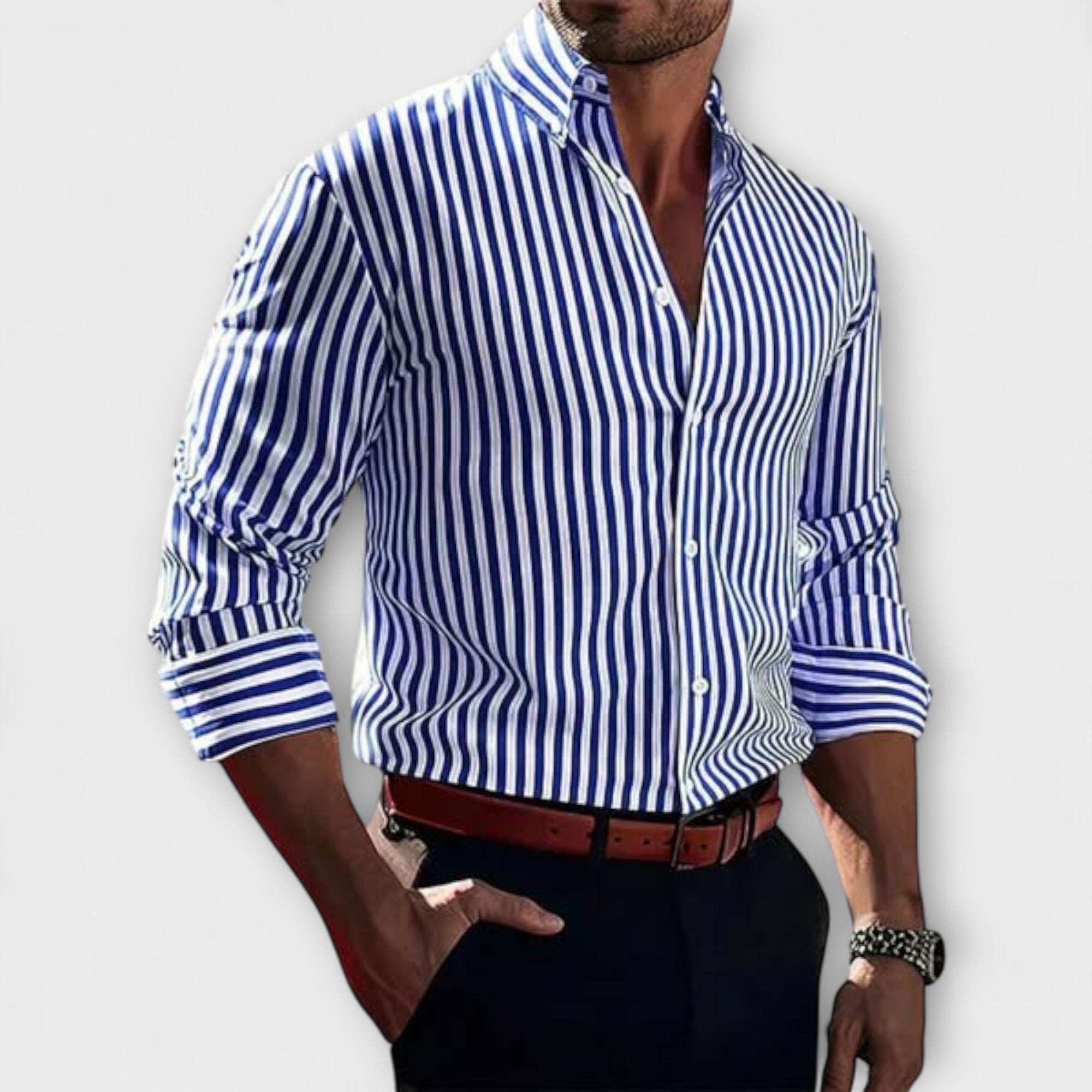 Henrik | Striped Spring Shirt