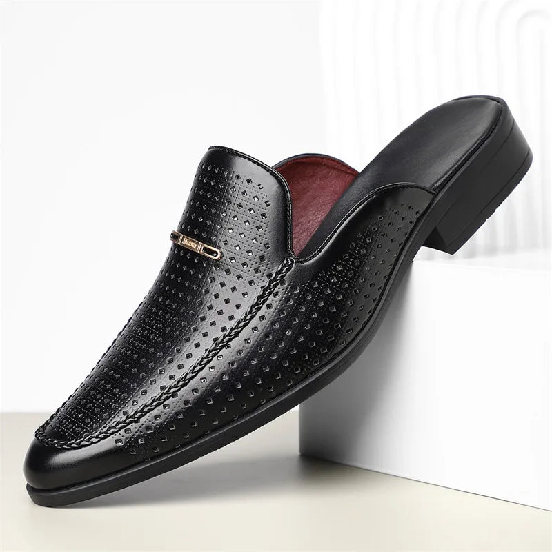 Serrano Leather Slides