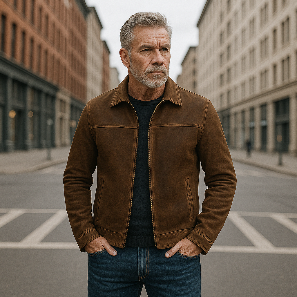 Walter | Classic Leather Trucker Jacket