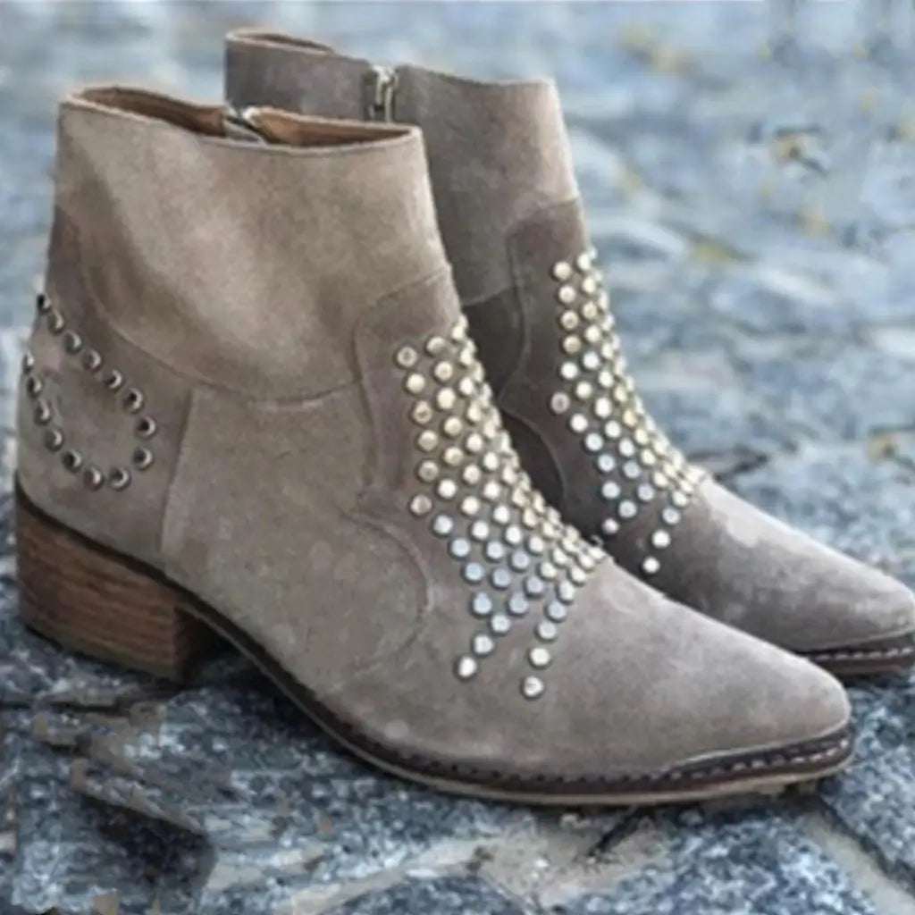 Perrette | Studded Ankle Boot