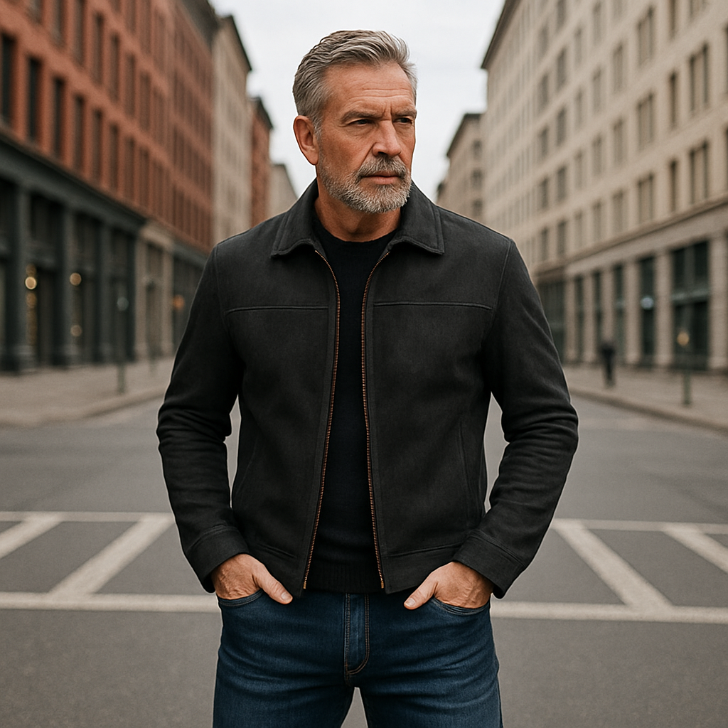 Walter | Classic Leather Trucker Jacket