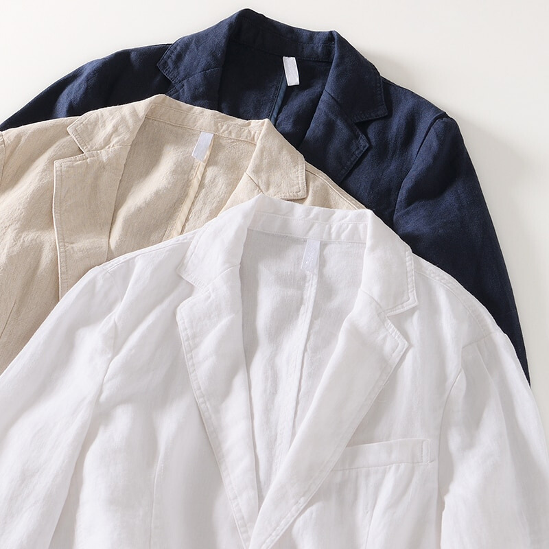 Tenace Linen Blazer