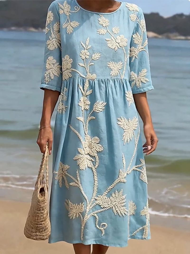 Marjolaine | Floral Dress