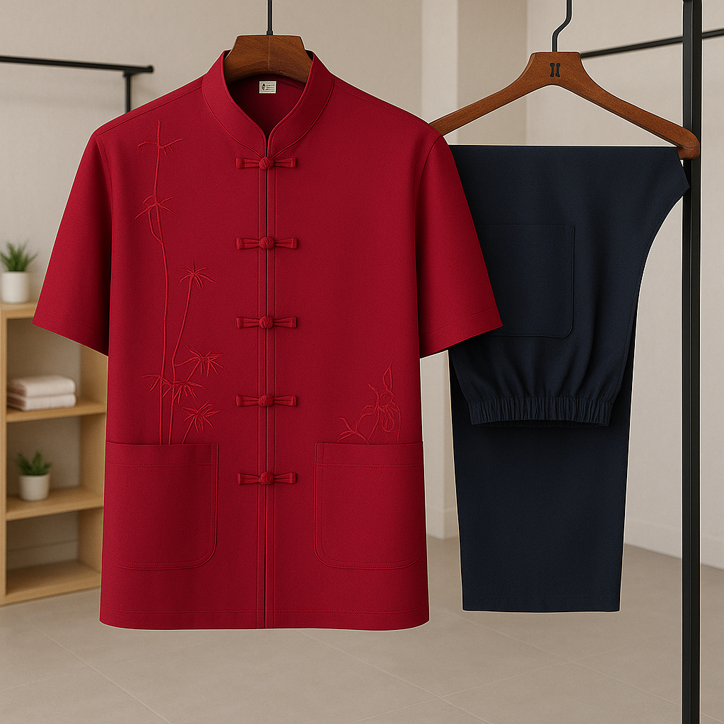 Kyoto Silk-Blend Set