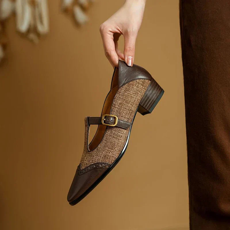 Gilberte | Vintage Buckle Shoe