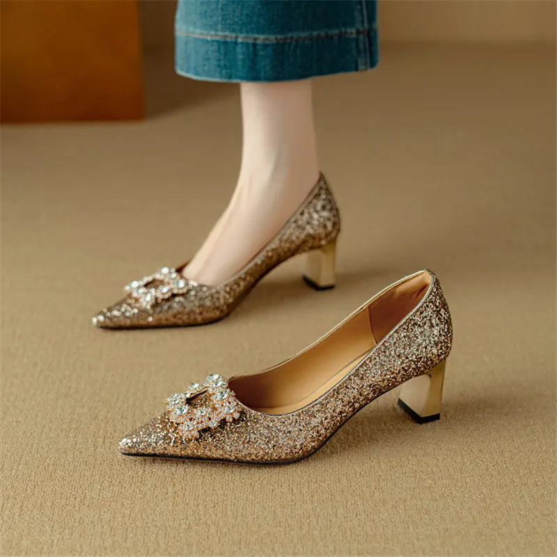 Ginette | Glitter Pump