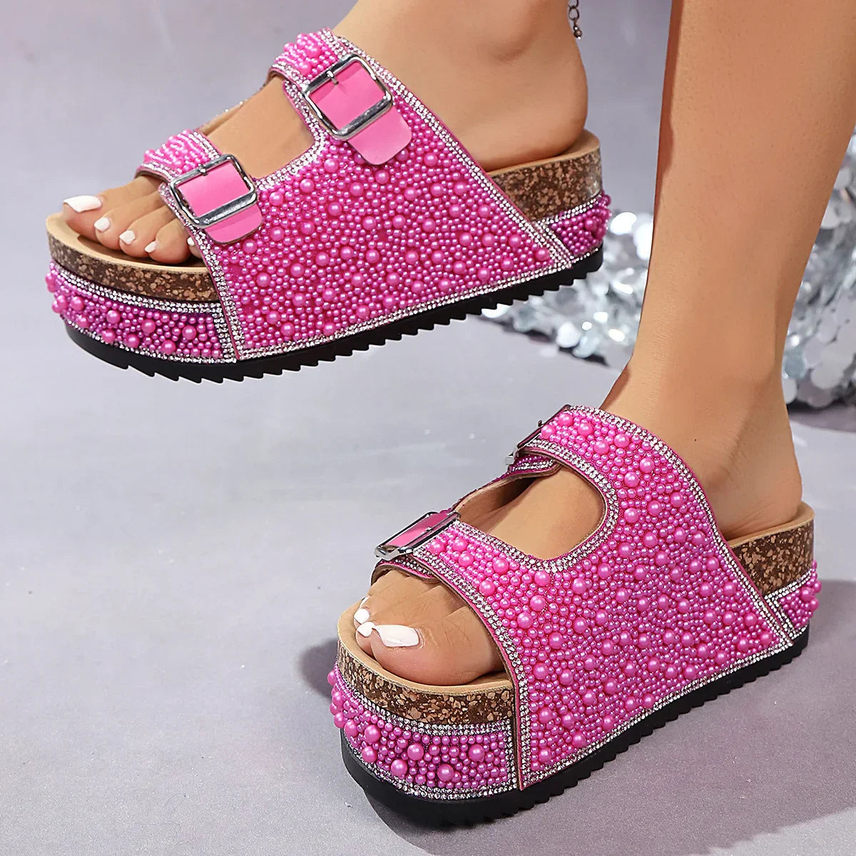 Inès Platform Sandals