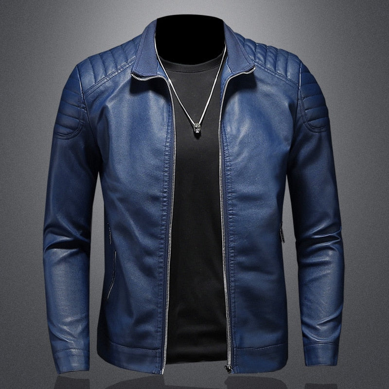 Sterling | Classic Leather Zip Jacket