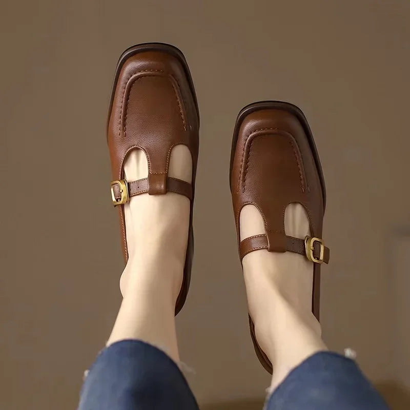 Paulette | Elegant Strapped Shoe