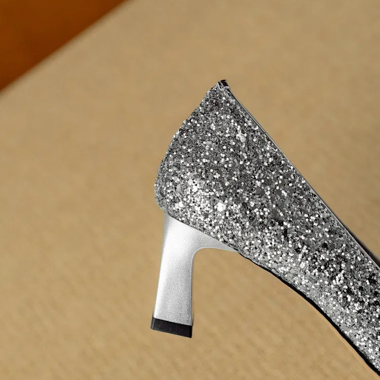 Ginette | Glitter Pump
