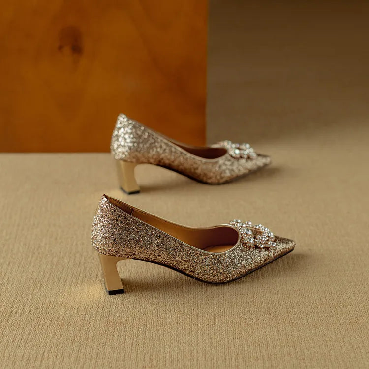 Ginette | Glitter Pump