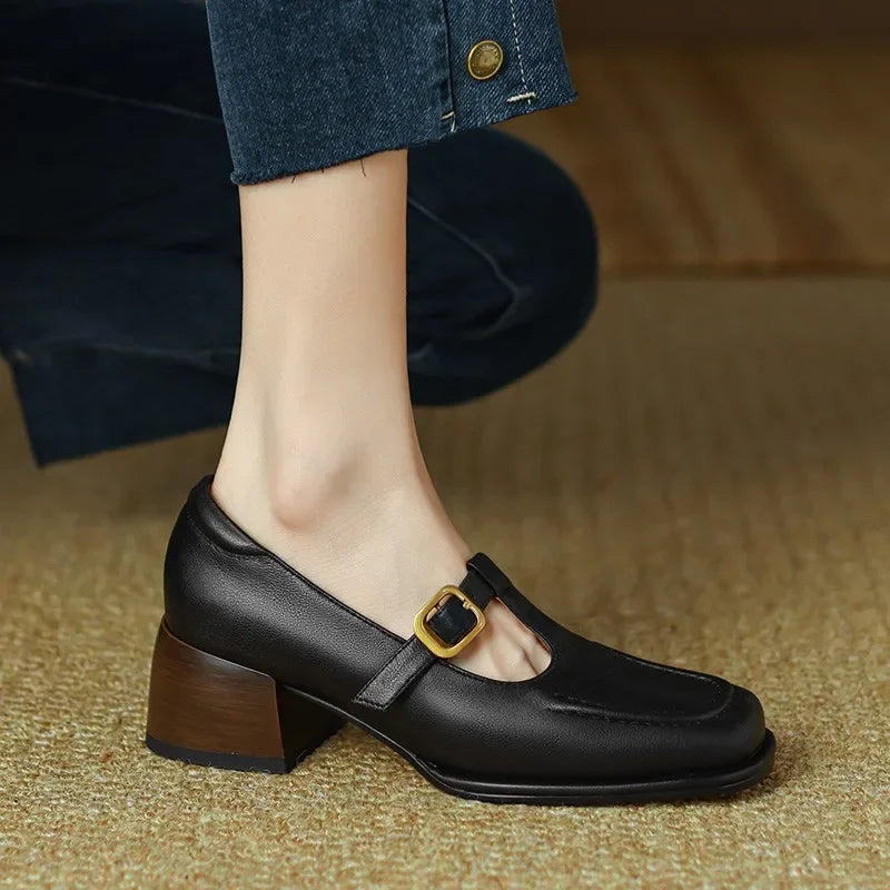 Paulette | Elegant Strapped Shoe