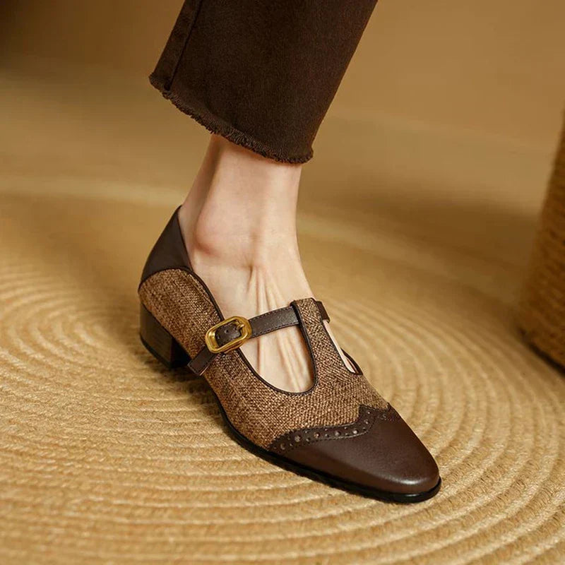 Gilberte | Vintage Buckle Shoe