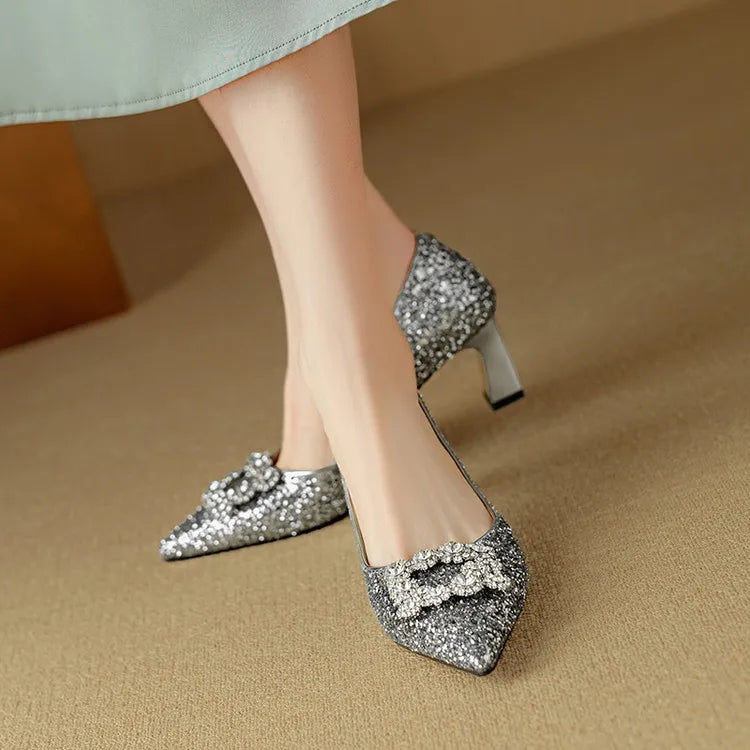 Ginette | Glitter Pump