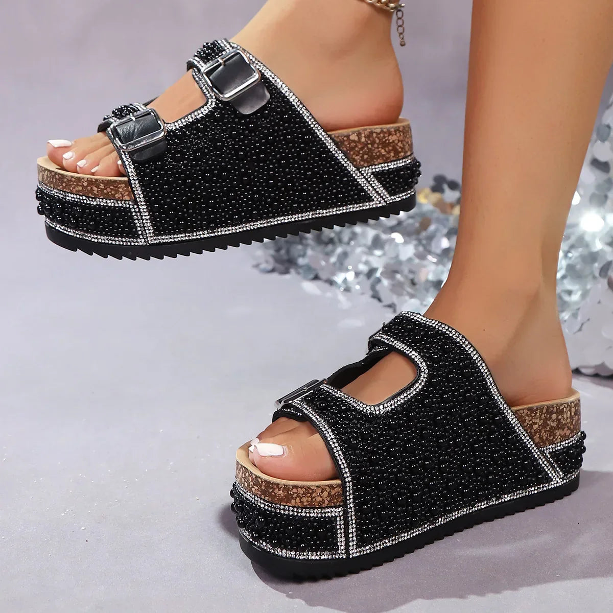 Inès Platform Sandals