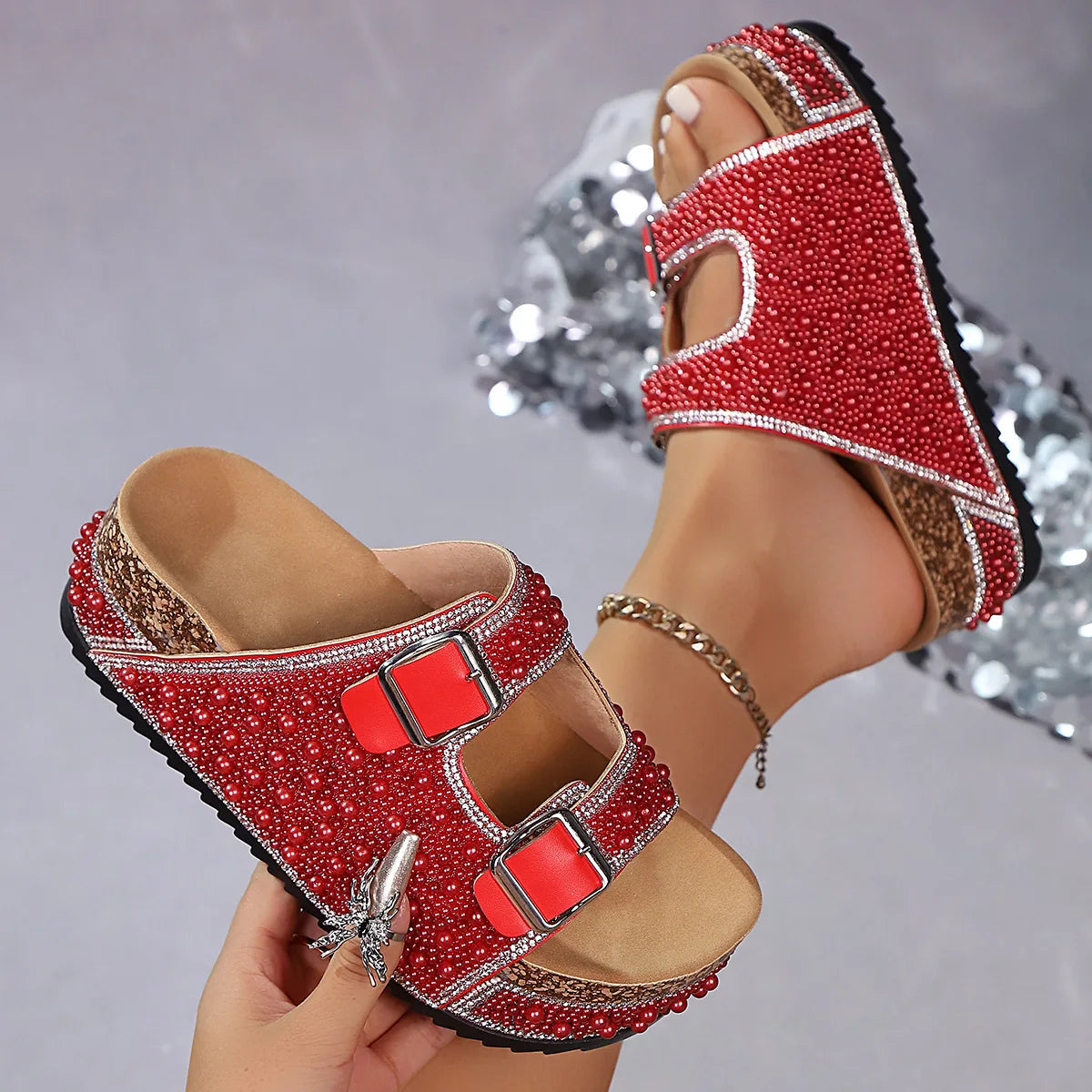 Inès Platform Sandals