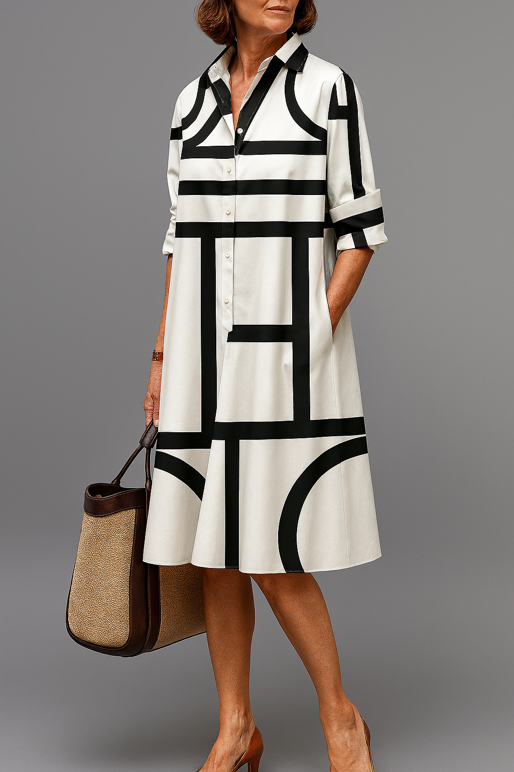 Ninon | Flowing Midi Dress