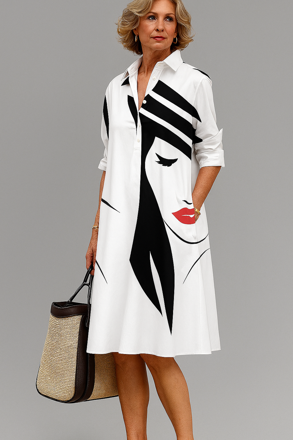 Faustine | Relaxed Midi Dress