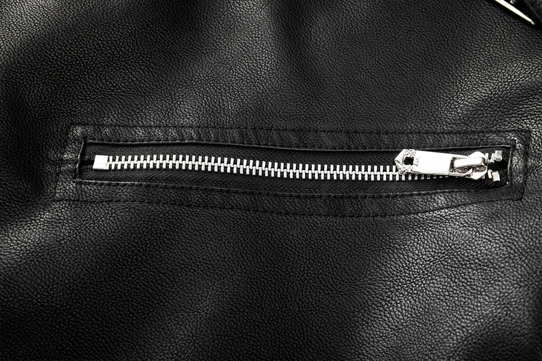 Vincent | Classic Leather Moto Jacket