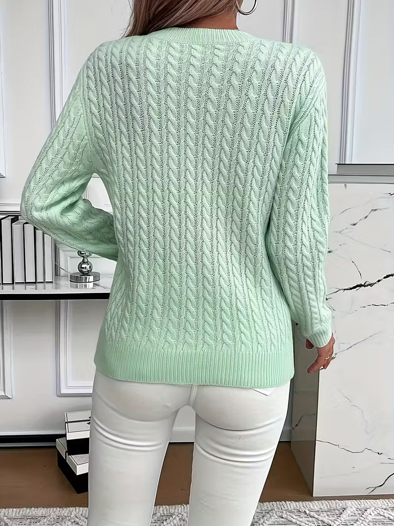 Emma | Cable Knit Sweater