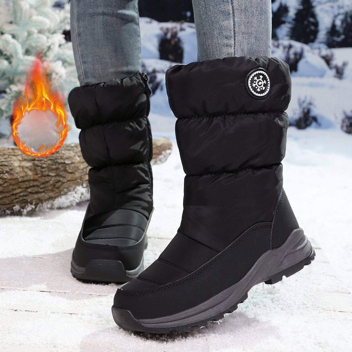 Ingrid | Waterproof Plush-Lined Winter Boot