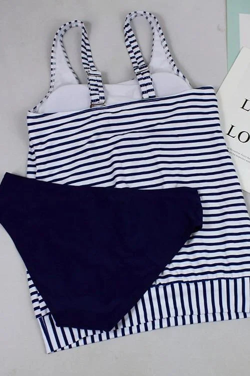 Harbour | Flattering Striped Swim Set