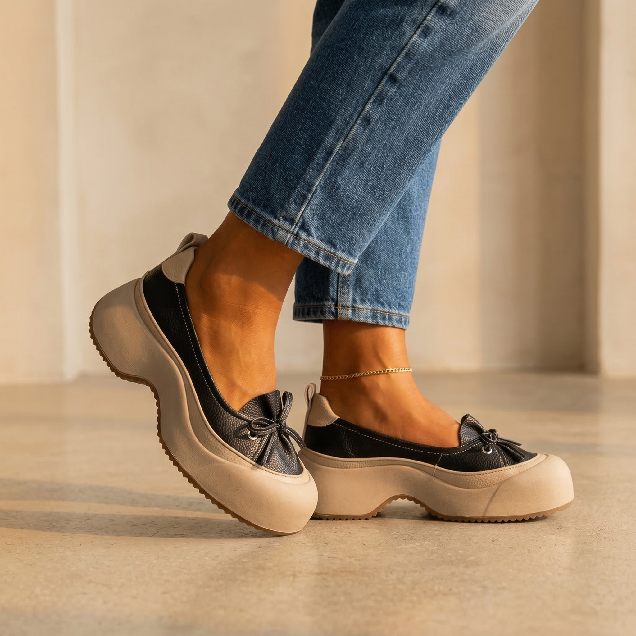 Veda Belle Cushioned Slip Ons