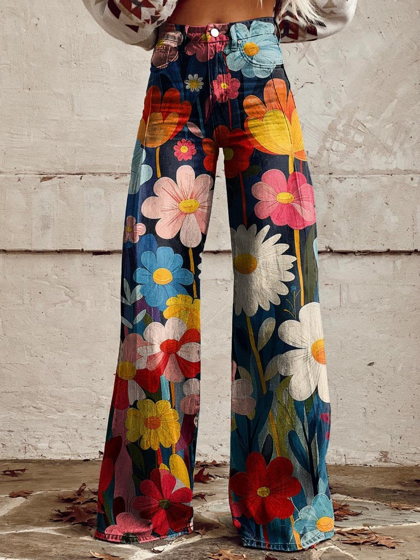 Inès | Flowing Boho Trouser