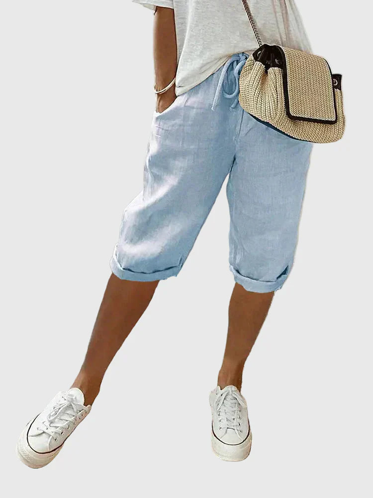Grace | Tailored Capri Pants